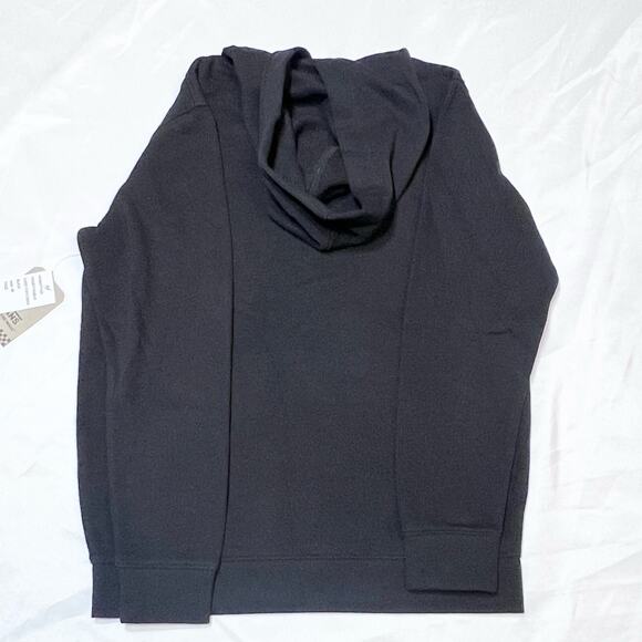 Vans Off The Wall Classic Hoodie Pullover Medium Black Sweater Sweatshirt - Picture 2 of 3